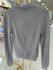 Blusa Malha Canelada Fio Pluma Cinza