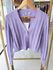 Casaqueto Trico Trabalhado Lilas 