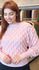 Blusa Ponto Escama Biamar Rosa
