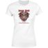 Camiseta Baby Look Feminina Branca Donate Blood Treta Rockwear