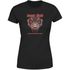 Camiseta Baby Look Feminina Preta Donate Blood Treta Rockwear