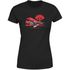 Camiseta Baby Look Feminina Preta P40 Airplane Treta Rockwear