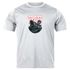 Camiseta Masculina Branca Corvo Treta Rockwear