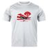 Camiseta Masculina Branca P40 Airplane Treta Rockwear