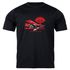 Camiseta Masculina Preta P40 Airplane Treta Rockwear