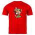 Camiseta Masculina Vermelha Zé Povinho é o Cão Stillo's Brother