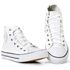 Bota Feminina Couro Legítimo New York - Branco