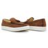 Tenis Casual Idealle Penny Loafer Bambulim Castor Couro Legítimo