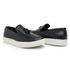 Tenis Casual Idealle Penny Loafer Bambulim Preto Couro Legítimo