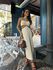 Vestido Midi Manteiga Sancho