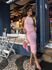 Vestido em Tule Rosa Nancy