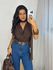 Blusa Marrom Dawe