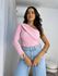 Blusa Um Ombro só Rosa Bebe Ivy