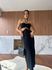 Vestido Midi Preto Sancho