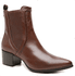 BOTA EM COURO CABRA MARROM