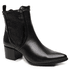 BOTA CANO BAIXO COURO CABRA PRETO