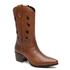BOTA SIENA WESTERN COURO CARAMELO