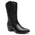 BOTA SIENA WESTERN COURO PRETO