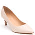 SCARPIN CLÁSSICO EM COURO OFF WHITE