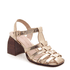 SANDALIA COURO CRISTAL OURO LIGHT