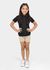 Bermuda Leggin Infantil Bege