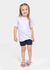 Bermuda Leggin Infantil Azul Marinho