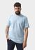 Camiseta Masculina Básica Lisa Azul Bebê
