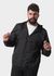 Jaqueta Corta Vento Masculina Com Zíper Preto