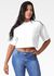 Cropped Feminino Oversized Branco