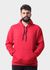 Blusa De Moletom Masculino Canguru Vermelho