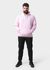 Blusa De Moletom Masculino Canguru Rosa