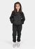 Conjunto Moletom Infantil Canguru Preto