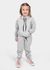 Conjunto Moletom Infantil Canguru Cinza