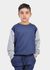 Moletom Infantil Careca Duo Azul