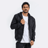 Blusa De Moletinho Masculino Com Zíper Preto