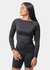 Blusa Térmica Feminina Uv Preta