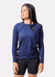 Blusa Térmica Feminina Uv Azul