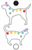 Gráfico Figuras Animais Chakras Gato e Cachorro PS PVC