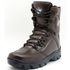 281AT-Bota Coturno couro robusto legitimo estilizada militar na cor cafe 