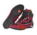 320AT-Bota Tênis Motociclista Cano Alto Couro com protetores de borracha Refletivos Vermelho rosa