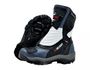 952AT-Bota Cano Alto Motociclismo Couro Legítimo – Palmilha com 9cm de Altura AZUL