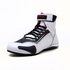 Tenis Motociclista Cano alto Couro forro tex espumado 311AT preto branco