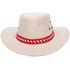 CA01CLA-Chapeu Estilo Americano em Juta tipo exportação Vermelho
