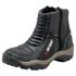 Bota para motociclista Palmilha 9cm couro AS-HEIGHT 950 AT3 Cinza camuf