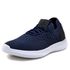 Tenis Masculino Knit ultra leve forrado couro palm gel 545 Azul
