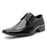 4602BGI-Sapato Social Masculino em Couro nobre Bico fino Preto