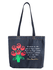 BOOK BAG CORA CORALINA SEMENTES - Preta