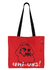 BOOK BAG KARL MARX - vermelha
