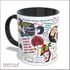 CANECA COLETÂNEA - Preta