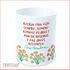 Caneca Oficial Cora Coralina - Flores - Branca